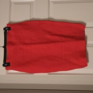 Chic Red Pencil Skirt for Women